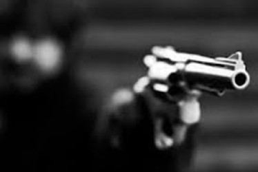 Lo mataron con arma de fuego.