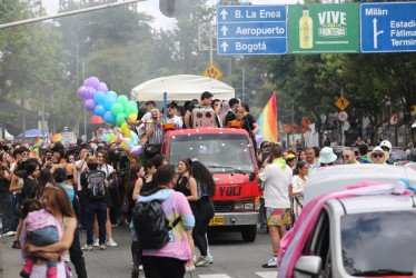 La marcha comenzó desde el sector de El Cable e irá hasta el parque Ernesto Gutiérrez.