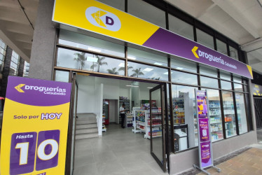 Colsubsidio completa su llegada a droguerías de Manizales. La entidad se alió con Mercaldas. Vea el nuevo punto inaugurado en el Centro Comercial Parque Caldas, al pie de la carrera 20.