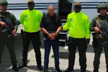 El detenido es Víctor Humanio Lever Duque