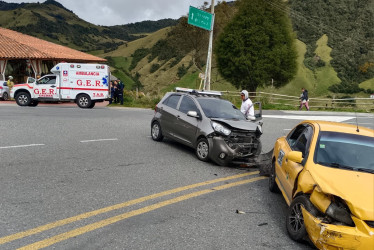 El choque más reciente 
