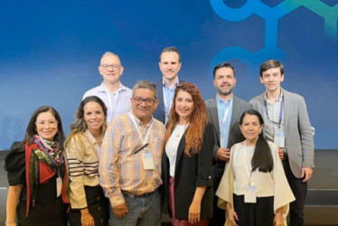 El gastroenterólogo Fabián Eduardo Puentes Manosalva, de Unión de Cirujanos en Manizales, integró la comitiva colombiana que representó al país en el en FUTURE IBD 2025