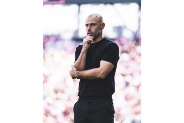 El técnico argentino del Inter de Miami, Javier Mascherano. 