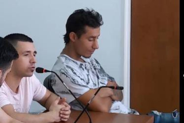 Foto de LA PATRIA  Luis Miguel Castro Tabares, alias Richard, y Carlos Eduardo Patiño Jaramillo, Pito.