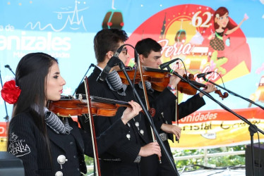 Foto | Cortesía | LA PATRIA    Mariachi de mi tierra ha acompañado eventos y fiestas como la Feria de Manizales.