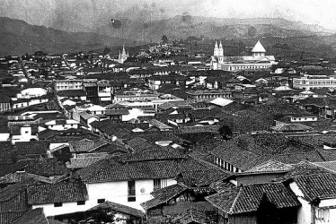 Así lucía Manizales, antes del incendio de 1925.