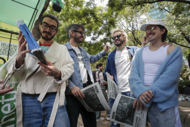 Los integrantes de la banda colombiana Morat se encuentran por estos días en Ciudad de México (México).