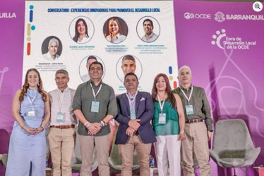 Participó en Foro de la OCDE Foto | LA PATRIA