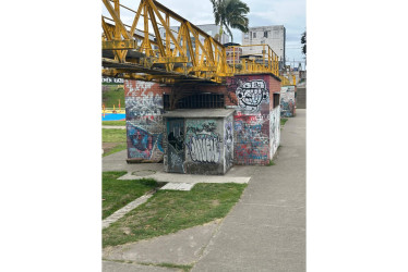 Este es el punto donde las personas hacen sus necesidades.