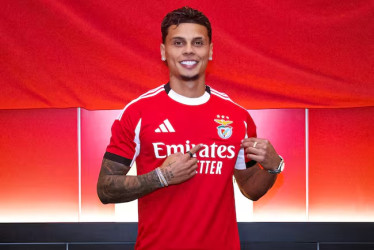 El antioqueño Richard Ríos pasa del poderoso Palmeiras de Brasil a uno de los equipos más grandes de Portugal, el Benfica.