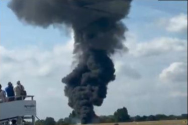 El hecho se presentó en Southend. Se evacuaron las zonas cercanas. 