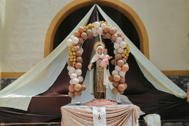 Virgen del Carmen en Samaná (Caldas).