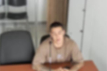 Luis, el señalado de violar a la menor.