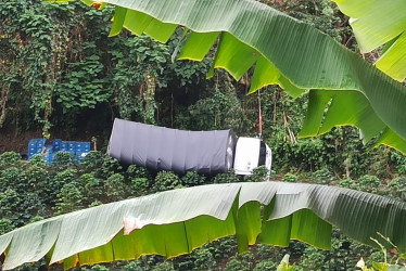 Accidente de esta mañana de jueves 10 de julio.