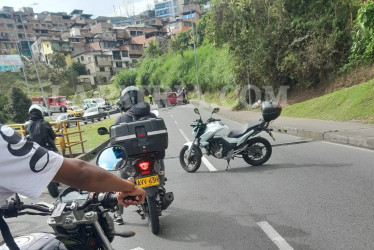 El accidente ocurrió en el barrio El Paraíso, de Manizales.