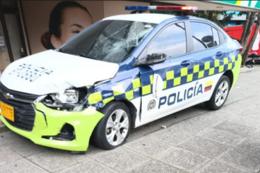 El accidente del pasado lunes.