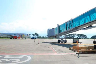 Aeropuerto El Edén, en Armenia (Quindío). 