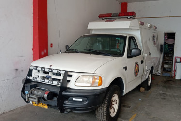 Aunque el hospital San Rafael, de Risaralda (Caldas), donó una ambulancia al Cuerpo de Bomberos, su habilitación costaría cerca de $25 millones.