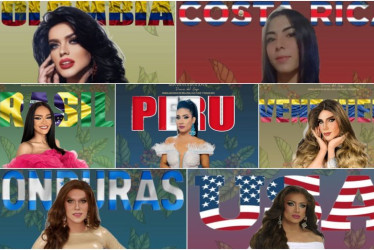 Ellas son algunas representantes al concurso que se realizará en conmemoración del Día Internacional del Orgullo LGTBIQ+.