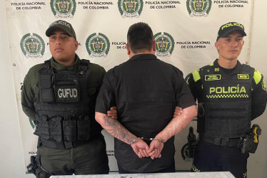 Al sujeto capturado en Marmato lo sorprendieron disparando al aire.