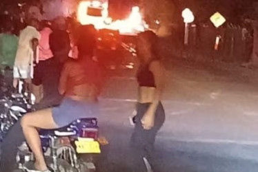  La detonación del vehículo cargado con explosivos tuvo lugar cerca del puesto policial de El Estrecho, que forma parte del municipio de Patía (Cauca).