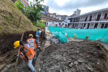 Obras que comienzan en la sede principal del colegio Gran Colombia, uno de los 53 con intervenciones este año en Manizales.