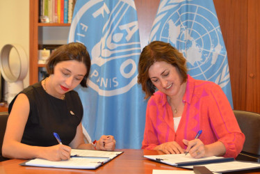 "Suscribimos con la FAO el acuerdo para mejorar las capacidades para el desarrollo de la salud del suelo y la producción de alimentos. Nuestros suelos, un recurso finito, son el patrimonio fundamental de la soberanía alimentaria! Un esfuerzo conjunto de @FAO_Colombia  y el @MinAgricultura". escribió la ministra de Agricultura, Marta Carvajalino, en su cuenta de X.