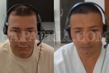 José Manuel Buelvas Rodríguez, el Costeño, y Óscar Andrés González Giraldo, Soldado o la Vaca, sicario y líder de la organización, hoy condenados.