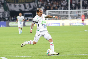 Dayro Moreno, el goleador del Once Caldas que ya suma 250 goles en la Liga colombiana y 363 en su carrera.