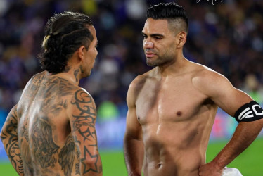 El último enfrentamiento entre Dayro Moreno y Falcao García fue en la fecha 4 de los cuadrangulares de la Liga BetPlay I 2025, el 11 de junio. Ese día empataron 2-2 Millonarios y Once Caldas y el Tigre marcó gol.