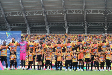 Yuber Quiñones y Gustavo Torres anotaron los dos goles del Deportivo Pereira en el empate contra Independiente Santa Fe