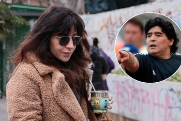 La hija de Diego Maradona, Gianina Maradona, llega a al juicio por la muerte de su padre este jueves (10 de julio), en Buenos Aires (Argentina).