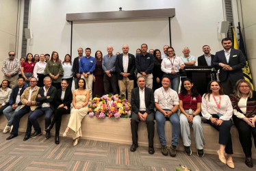 Integrantes e investigadores del proyecto Comunidad, entre la Unión Europea, Cenicafé y la Universidad Autónoma de Manizales.