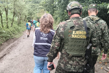 La presencia de unidades del FUDRA (Fuerza de Despliegue Rápido) en el municipio de Belén de Umbría completa aproximadamente 15 días