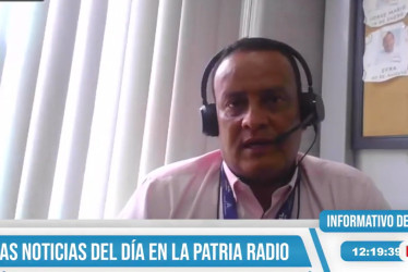 Gerente de la Terminal de Transportes de Manizales, Bernardo Antonio Ocampo Ramos.