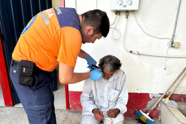 Aunque en su mayoría, los habitantes de calle accedieron a los servicios, otros se evadieron.