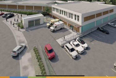  Diseños del nuevo hospital de Quimbaya (Quindío), en el Eje Cafetero.