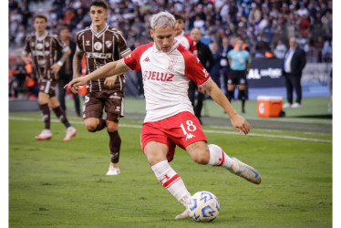 Matko Miljevic, jugador de Huracán de Buenos Aires.