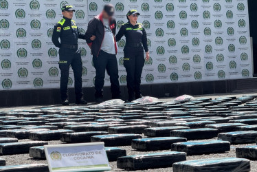 Según las autoridades, la droga incautada tiene un valor de $4.320 millones.