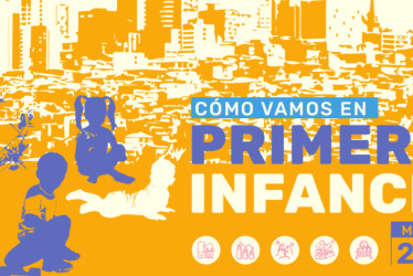 Esta es la portada oficial del documento que contiene todos los datos relacionados con el informe de primera infancia en Manizales 2024. 