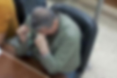 Foto| LA PATRIA  El señalado, durante el juicio.