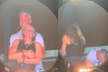 El video en cuestión muestra a Byron, casado y con hijos, y una mujer a la que abraza -Cabot- que se esconden de la cámara al darse cuenta de que eran mostrados en la popular ‘kiss-cam'.