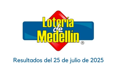 Lotería de Medellin 25 julio 2025