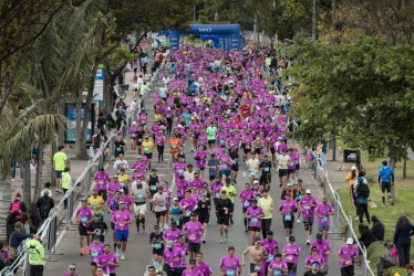 Bogotá celebró este domingo la edición número 25 del Medio Maratón