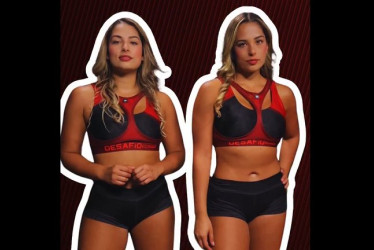  Dani y Tina, las mellizas manizaleñas que participan en el Desafío Siglo XXI.