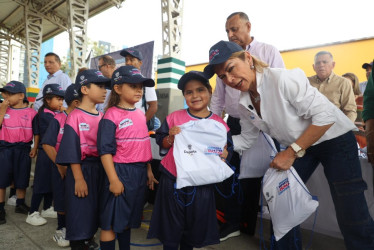 Patricia Duque Cruz, ministra del Deporte en Armenia.