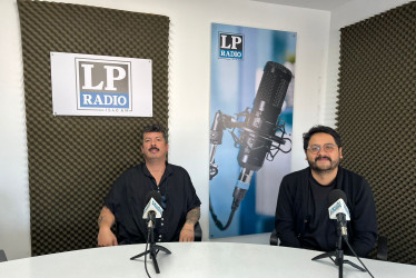 Santiago Dussán, presidente de la Sociedad Colombiana de Arquitectos, regional Caldas y Camilo Vallejo, director de Manizales Cómo vamos. 