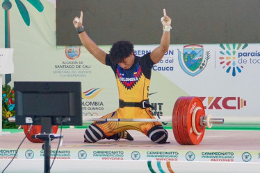 Sebastián Olivares hizo récord panamericano y nuevo récord mundial con un registro de 191 kilos.