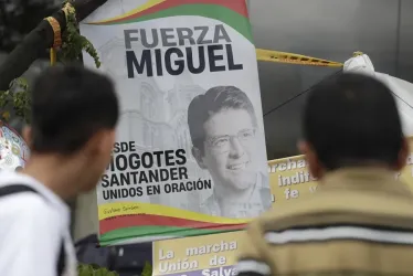 El senador Miguel Uribe Turbay sufrió un atentado el 7 de junio pasado en Bogotá.