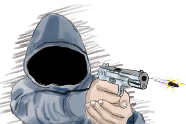 Cristian Camilo sufrió tres heridas con arma de fuego. Murió en el Hospital de Caldas.